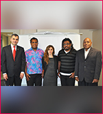 VANUATU - T�RK�YE T�CAR� �L��K�LER�N�N GEL���M�NE KATKI SA�LAMAK AMACIYLA VANUATULU GAZETEC�LER LEN GARAE, BRIAN TETE ve ALLAN KALFABUN �LE T�RSAB'� Z�YARET ETT�K. 20 KASIM 2013